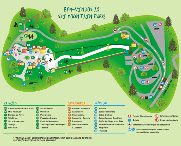 Mapa do Parque
