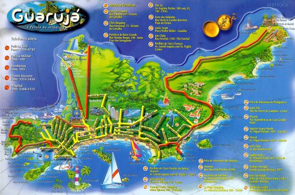 Guaruja Mapa