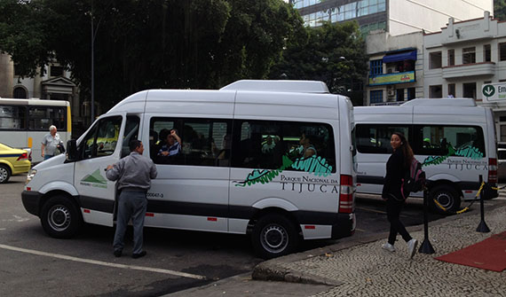 Van para o Corcovado