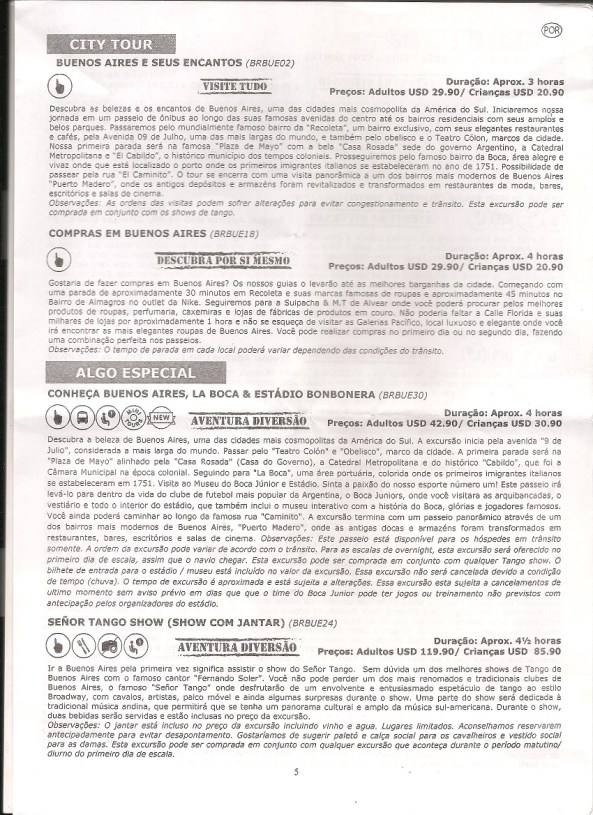 MSC Poesia - Passeio 5