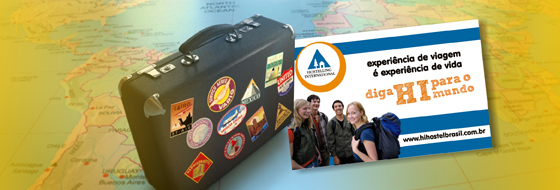 Carteirinha de Alberguista da Hostelling Internacional de Graça